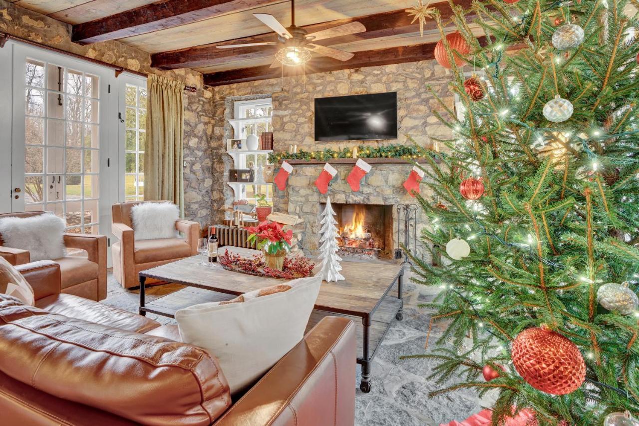 Chimney Hill Estate Inn Lambertville Exteriör bild
